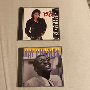 Michael Jackson, Ray Charles CD